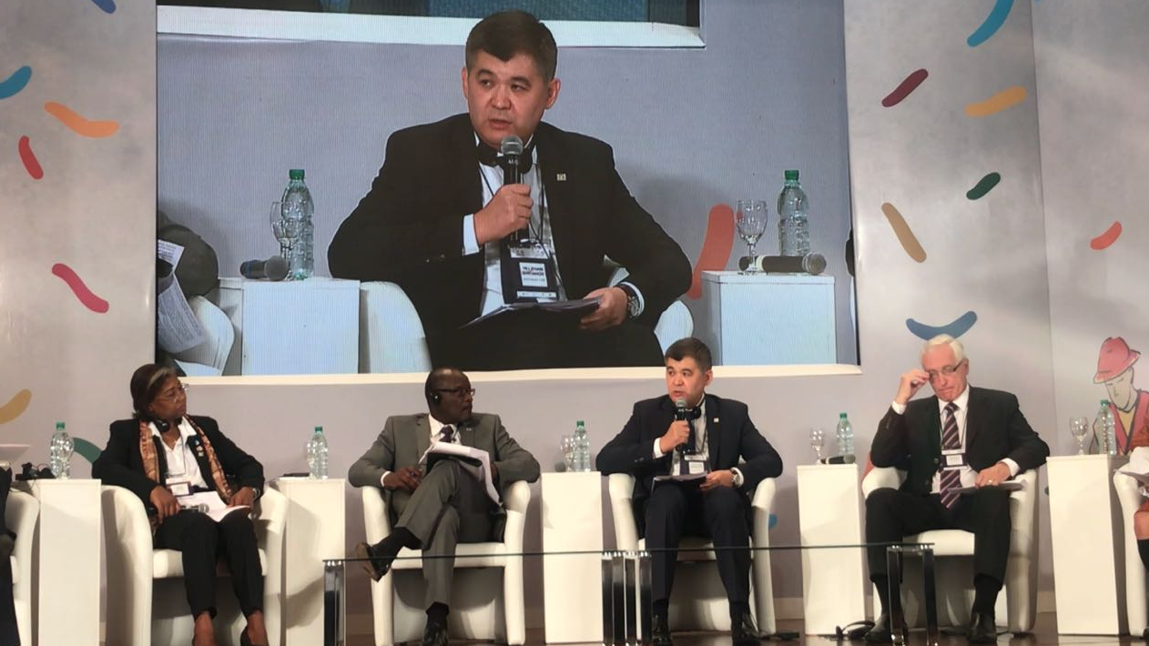 Eljan Birtanov DDU-nyń Ýrýgvaıdaǵy ǵalamdyq konferensııasynda baıandama jasady