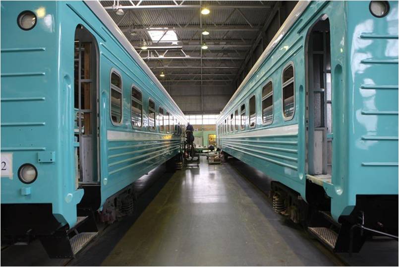 Elimizde júk tasymalyna otandyq vagondar tartylady