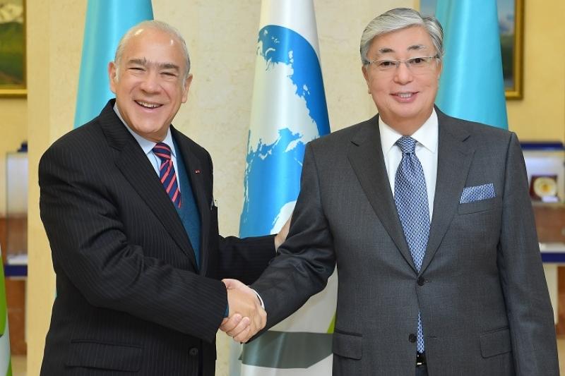 Qasym-Jomart Toqaev EYDU bas hatshysymen kezdesti