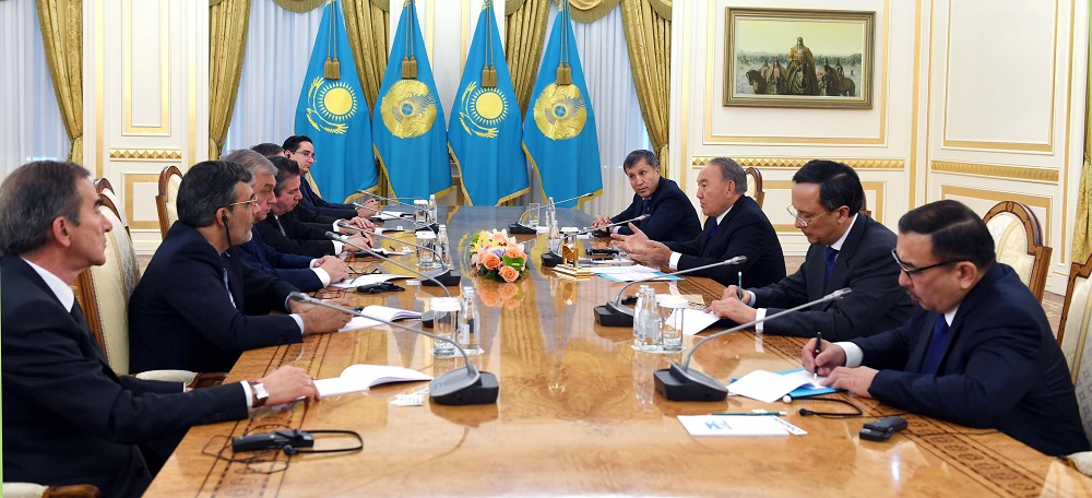 Prezıdent Astana prosesine qatysqan delegasııalar jetekshilerimen kezdesti
