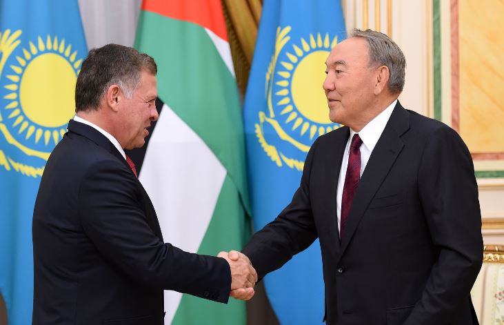 Elbasy Iordanııa Koroli II Abdallamen kezdesti