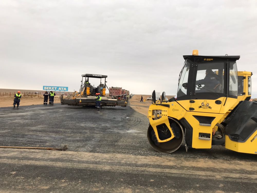 Mańǵystaýda «Ata joly» avtojolyn jańartý jumystary bastaldy