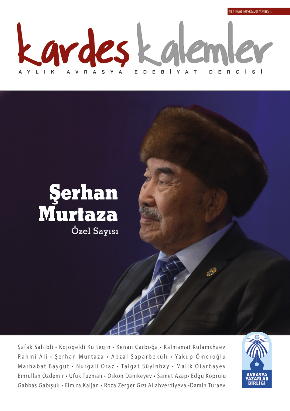 Túrik jýrnalynyń jańa sany Sheraǵańa arnaldy