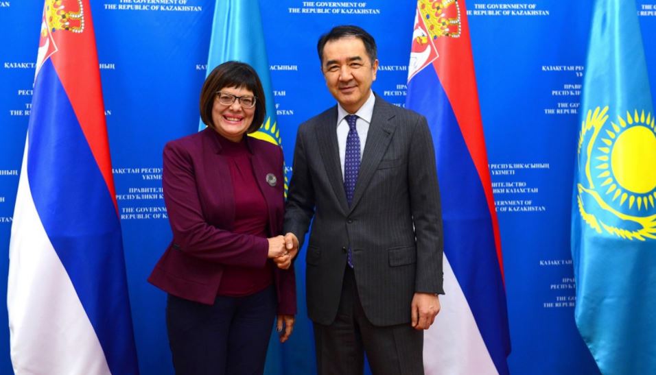 Saǵyntaev Serbııa Halyq Skýpshınasynyń tóraıymy M. Goıkovıchpen kezdesti