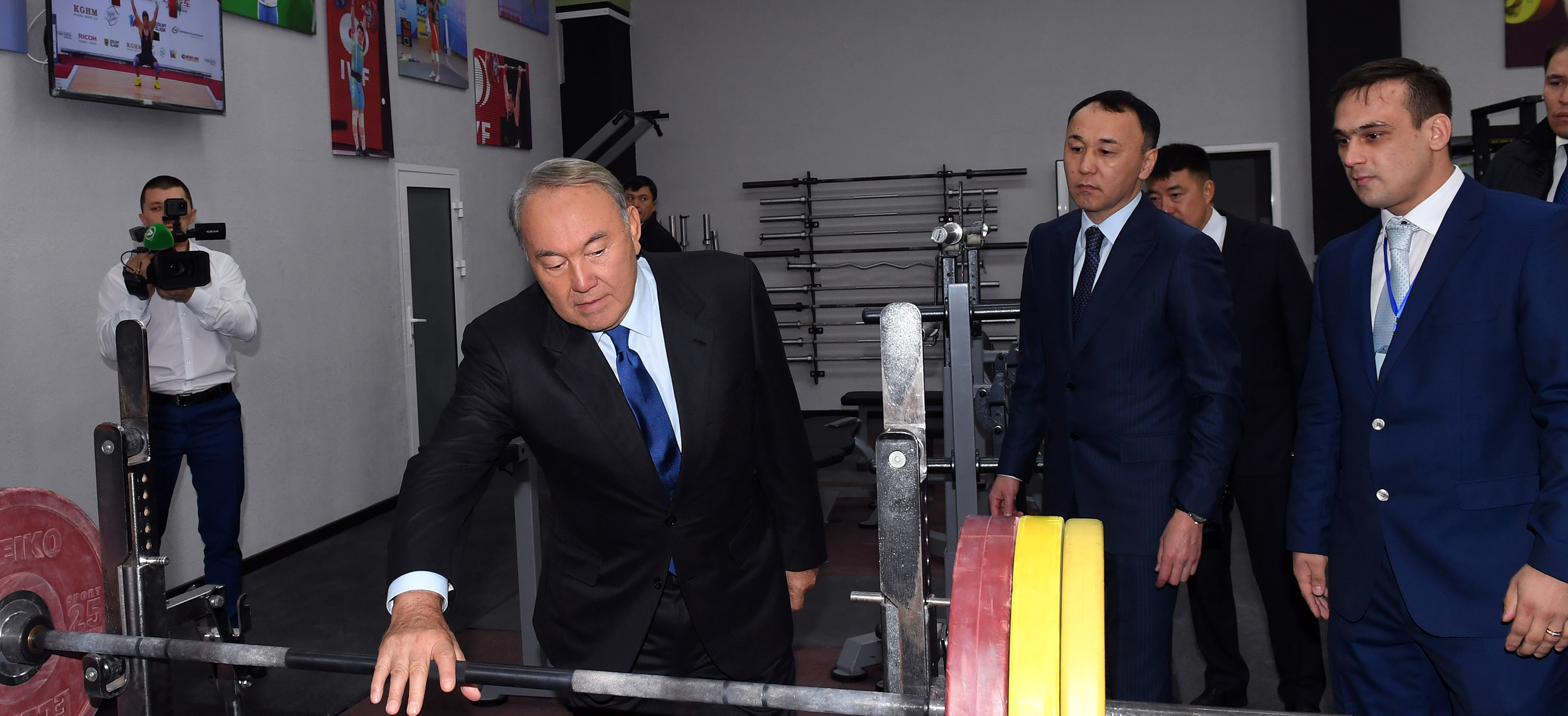 Memleket basshysy Kúsh qoldanylatyn sport túrleri akademııasynda boldy