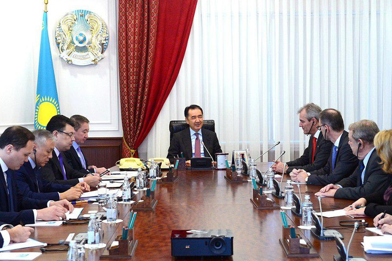 Baqytjan Saǵyntaev OMV kompanııasynyń basshysymen kezdesti