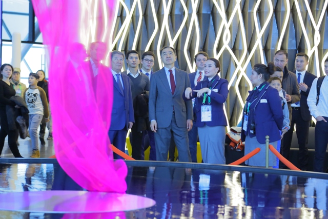 EKSPO týrıstik aımaǵy ashyldy