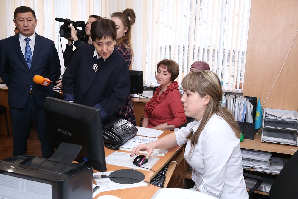 Tamara Dúısenova jumys saparymen Qaraǵandy oblysyna bardy