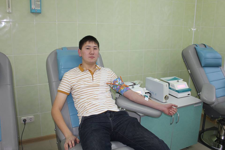 Qostanaıda qan tapsyrý aksııasy bastaldy