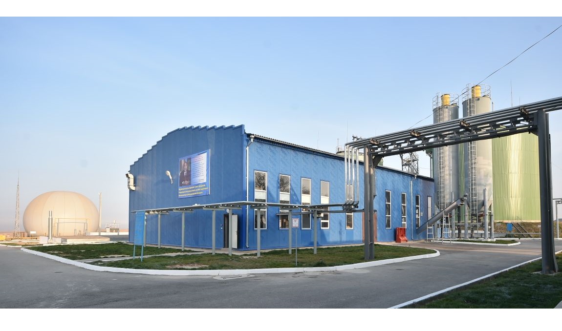 OQO-da Orta Azııadaǵy tuńǵysh «Bıogaz qondyrǵylar kesheni» iske qosyldy