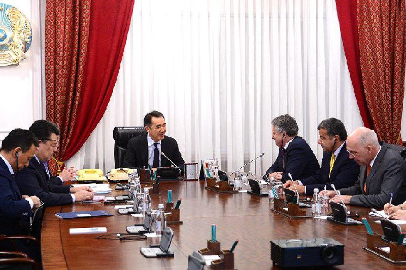 Baqytjan Saǵyntaev «Shell» konserni ókilderimen kezdesý ótkizdi