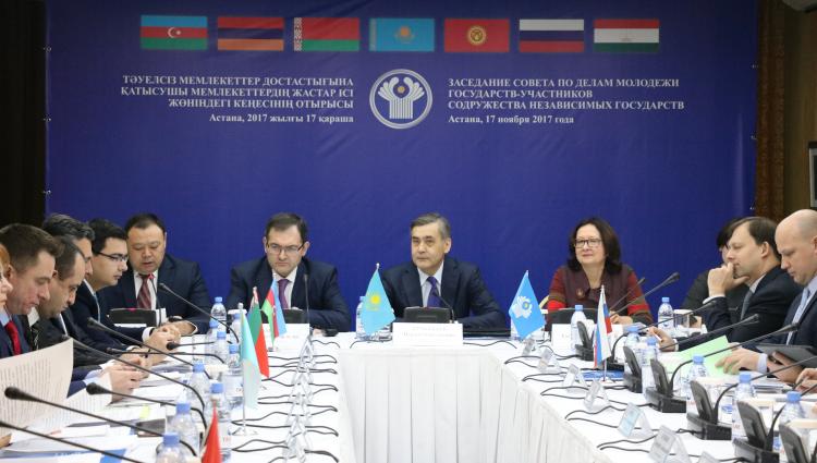 TMD-ǵa múshe memleketterdiń jastar isi jónindegi Keńesiniń otyrysy ótti