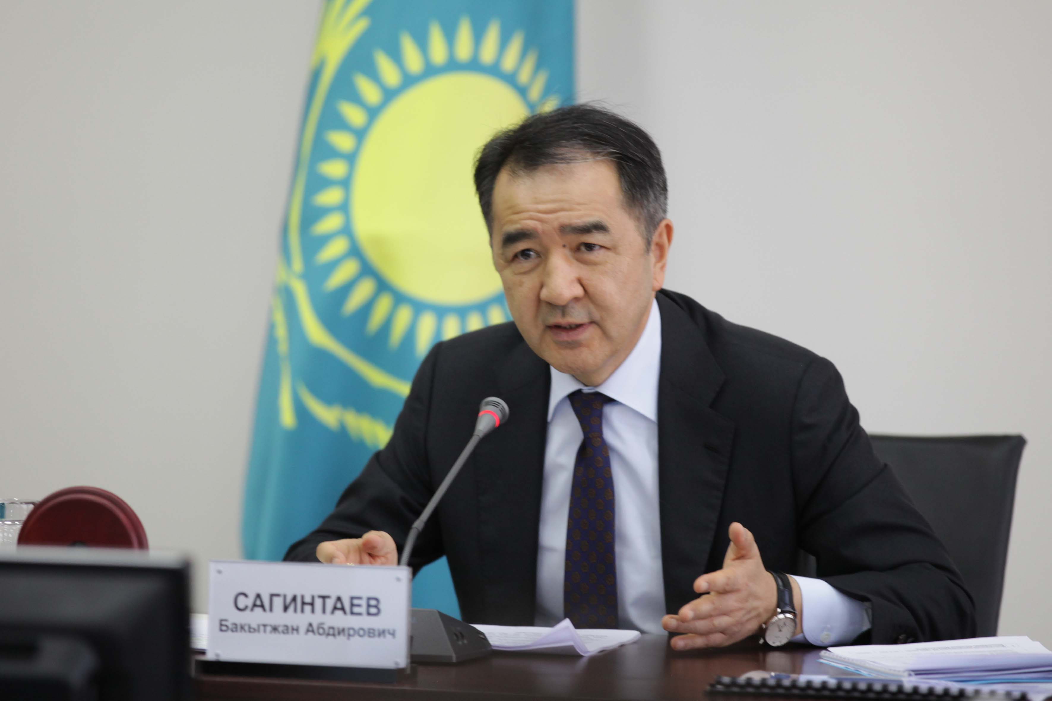 Úkimet basshysy Jambyl óńiriniń jaı-kúıimen tanysty