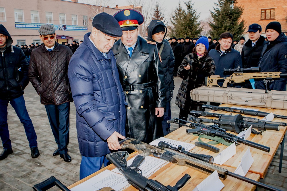 ShQO-da polıseılerge arnalǵan oqytý-jattyǵý ortalyǵy ashyldy