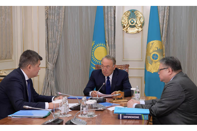 Nursultan Nazarbaev Eljan Birtanovty qabyldady