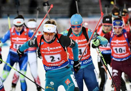 Sensasııa: Qazaq sportshylary tuńǵysh ret bıatlonnan Álem kýbogynda medal ıelendi