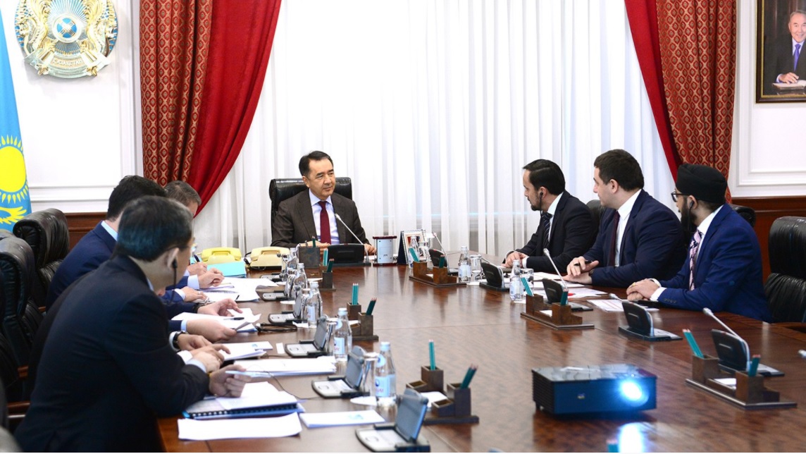 Saǵyntaev ArcelorMittal kompanııasynyń ókilderimen kezdesti