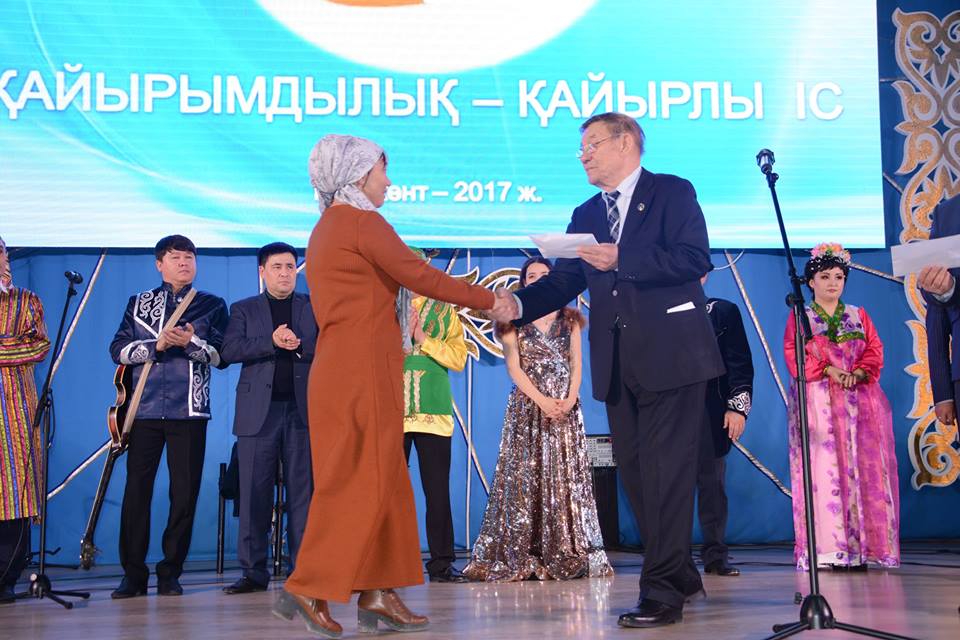 OQO-da Tuńǵysh Prezıdent kúnine oraı qaıyrymdylyq sharasy ótti