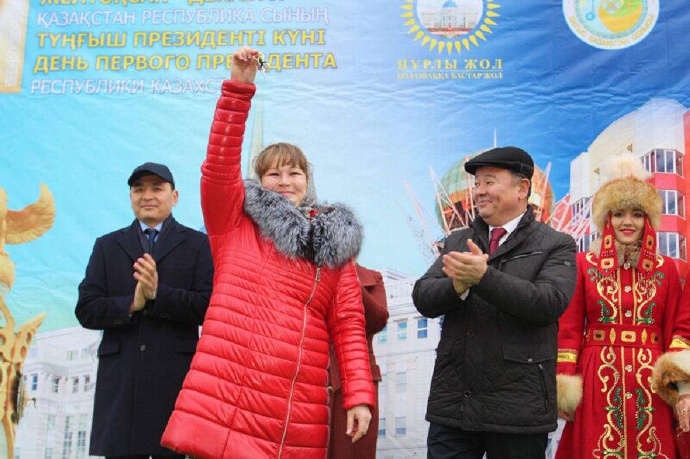 Oralda 180 páterli jańa úı paı­dalanýǵa berildi