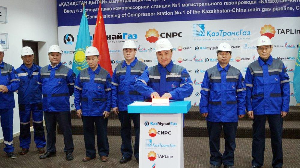 Ońtústikte gaz qubyrynyń qýatyn arttyratyn stansa ashyldy