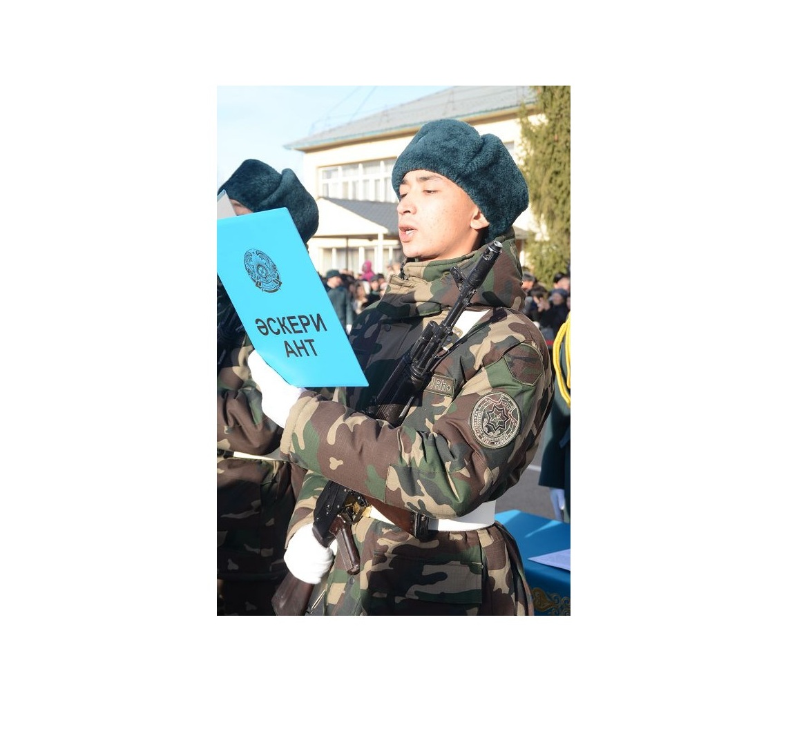 Kúzet sarbazdary ant qabyldady