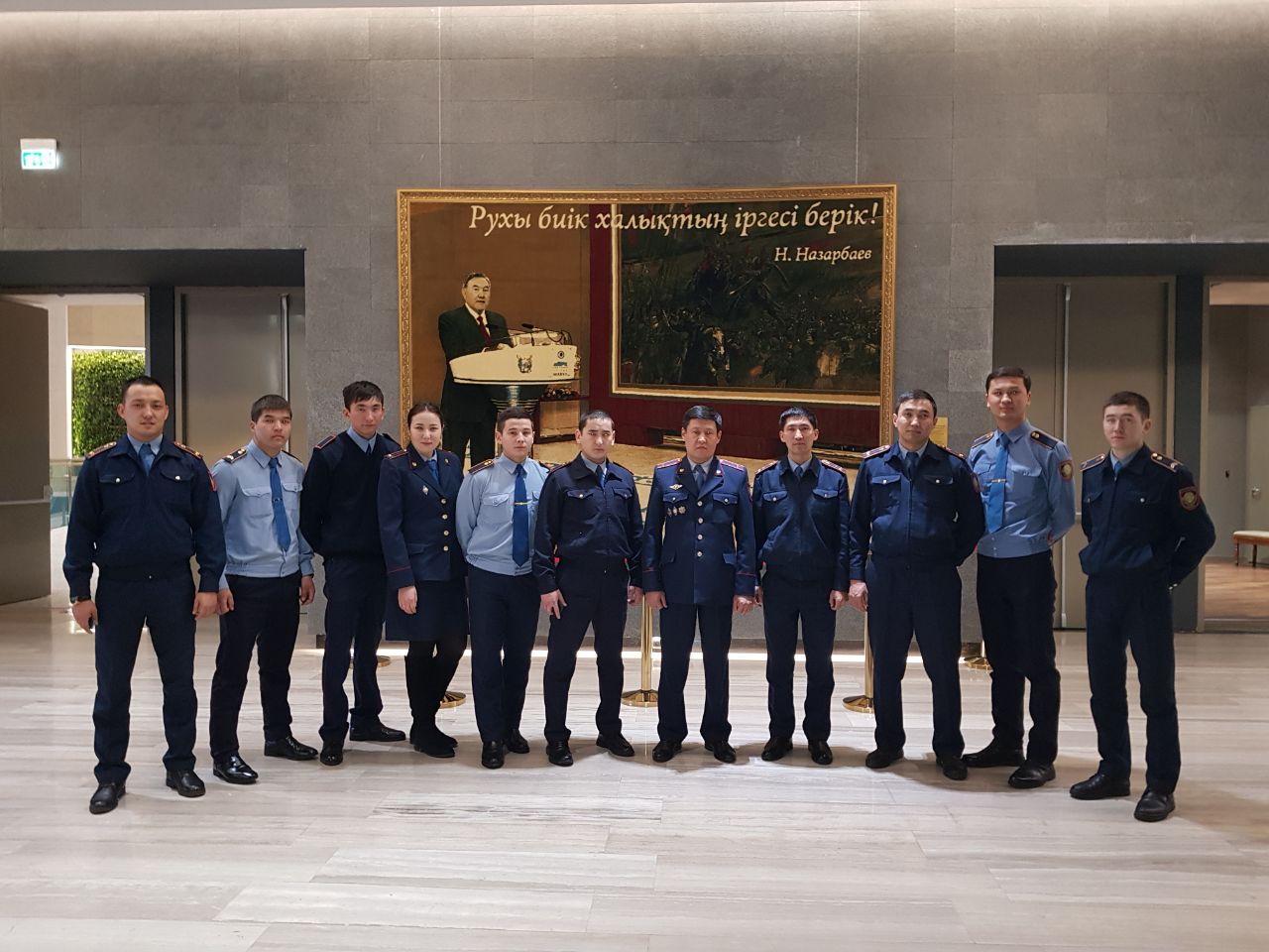 Jas saqshylar Qazaqstan Respýblıkasynyń Ulttyq mýzeıinde boldy