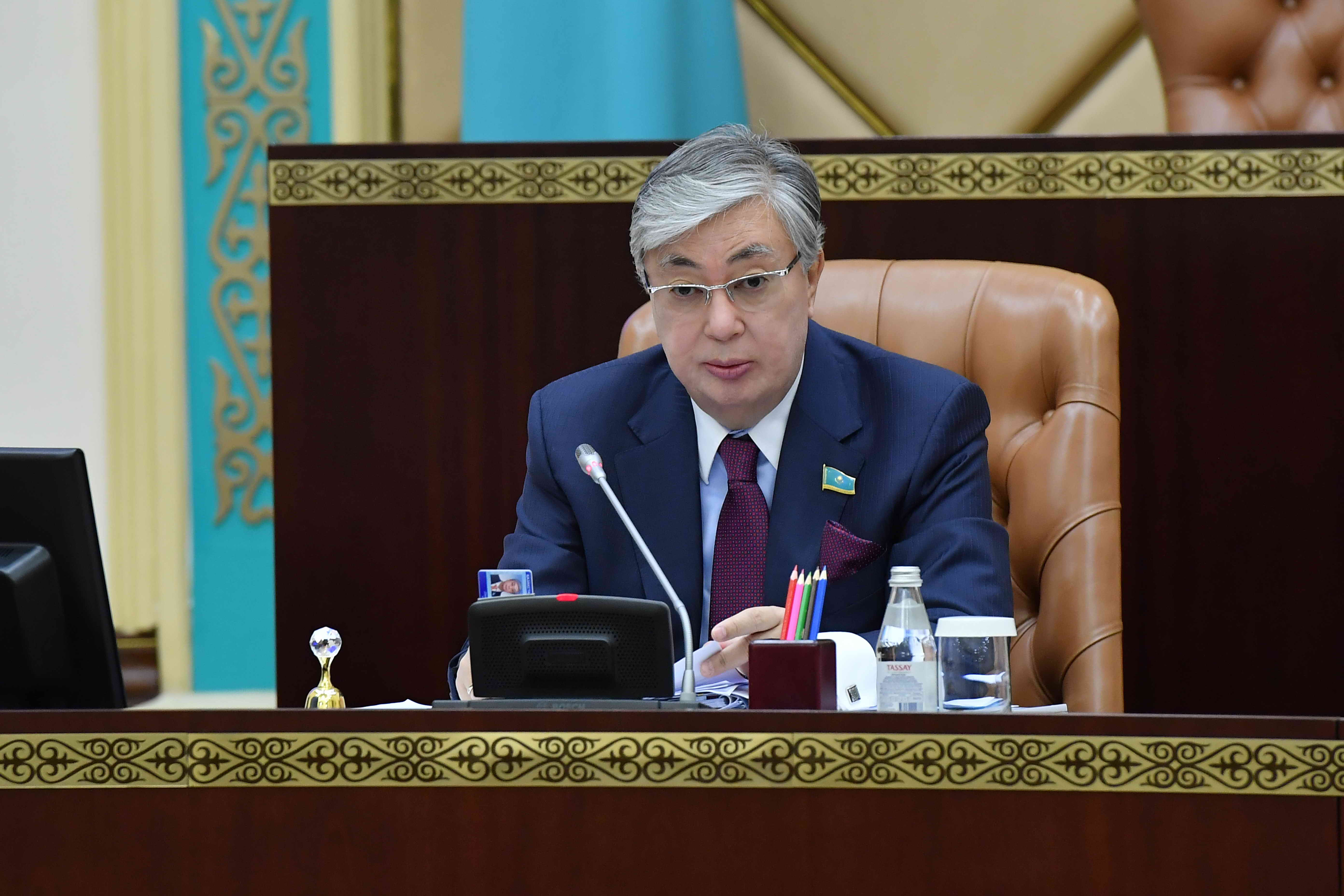 Toqaevtyń tóraǵalyq etýimen Parlament Senatynyń otyrysy ótti