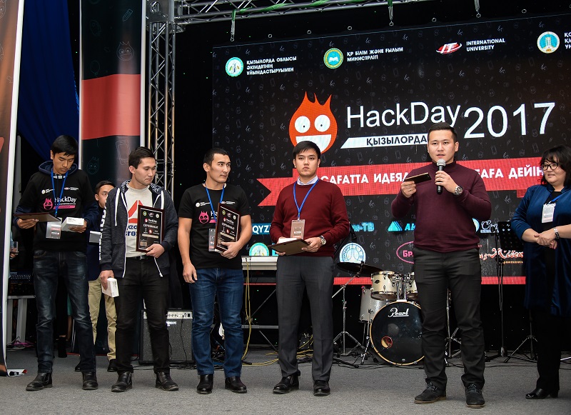 Qyzylorda oblysynda ótken Hack Day baıqaýynyń jeńimpazdary marapattaldy