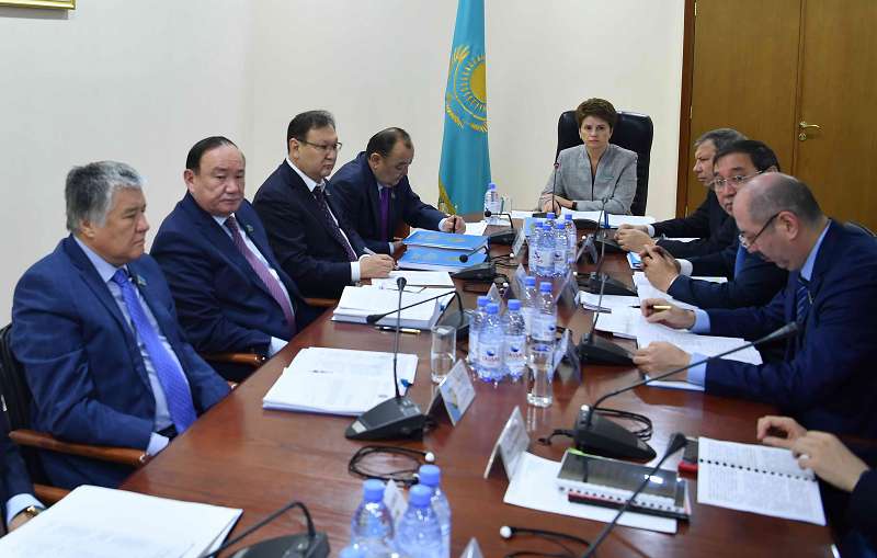 «Memlekettik aýdıt jáne qarjylyq baqylaý týraly» zańǵa túzetýler qaraldy