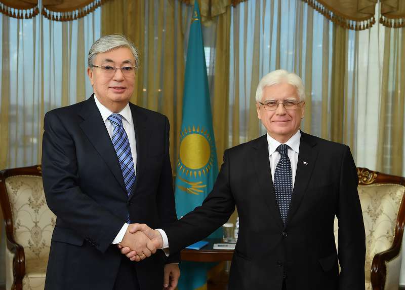 Q.Toqaev Reseıdiń Qazaqstandaǵy Elshisi M.Bocharnıkovty qabyldady