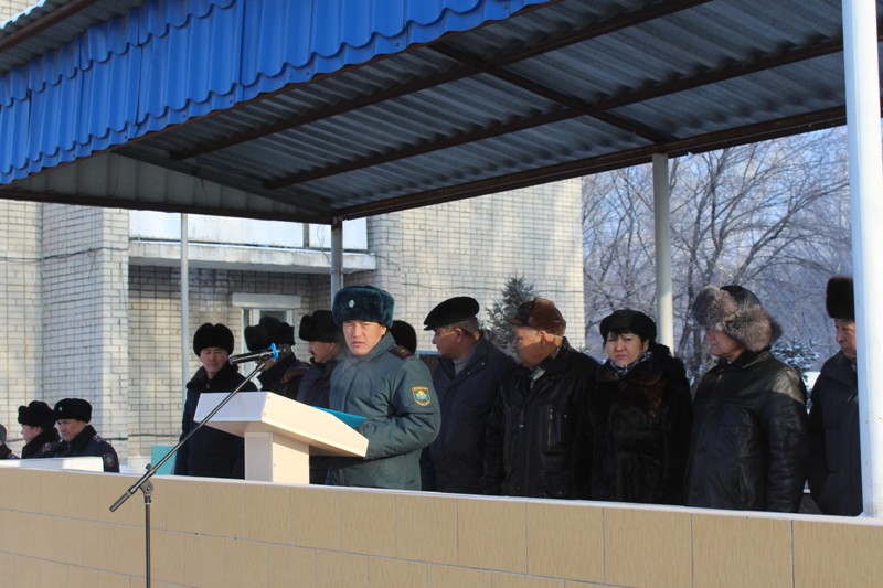 Semeıde Ulttyq Ulany áskerı bóliminiń qyzmetkerlerine  qurmet kórsetildi