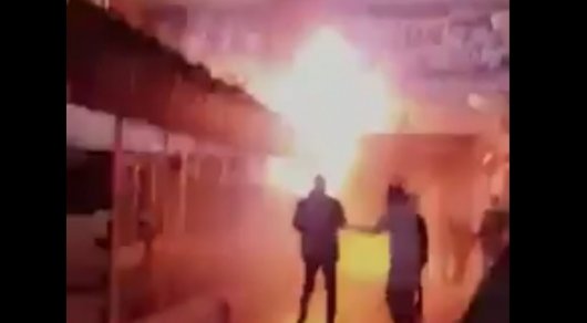 Astanadaǵy "Evrazııa" saýda ortalyǵynda órt boldy