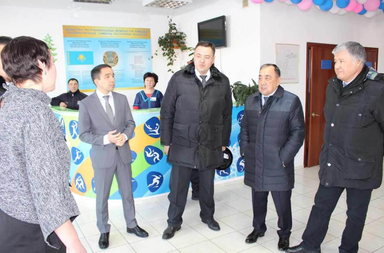 Senat depýtattary Zerendi aýdanynda boldy