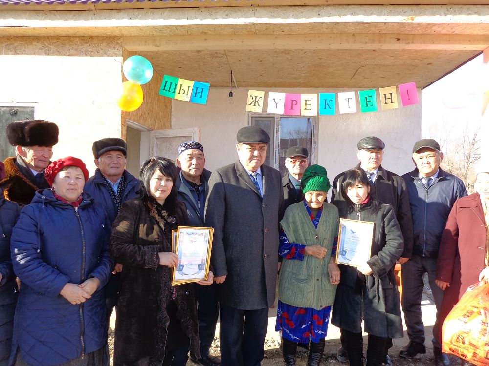 Qabanbaı aýylyndaǵy qýanysh