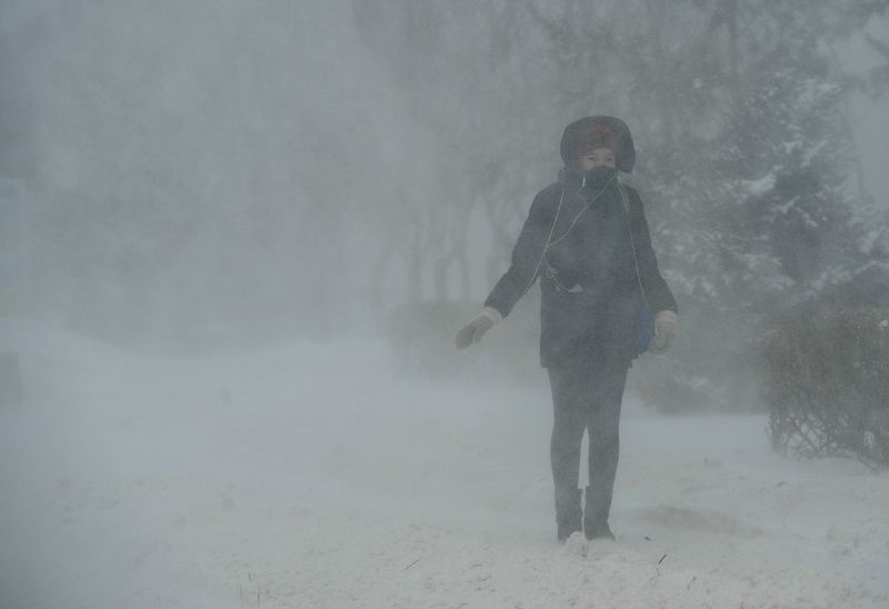 Astanadaǵy boran (foto)