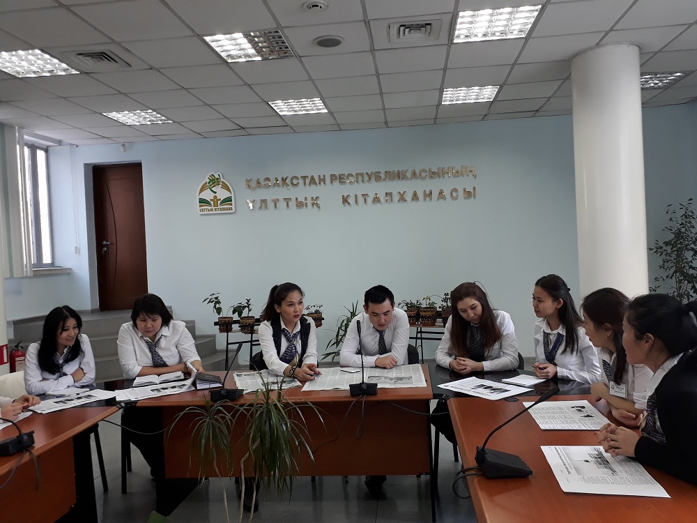 Ulttyq kitaphana ujymy Prezıdent Joldaýyna qoldaý bildirdi