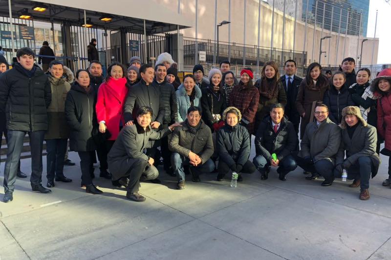 Qaýipsizdik Keńesiniń otyrysyna «Bolashaq» baǵdarlamasymen AQSh-ta oqyp jatqan stýdentter qatysty