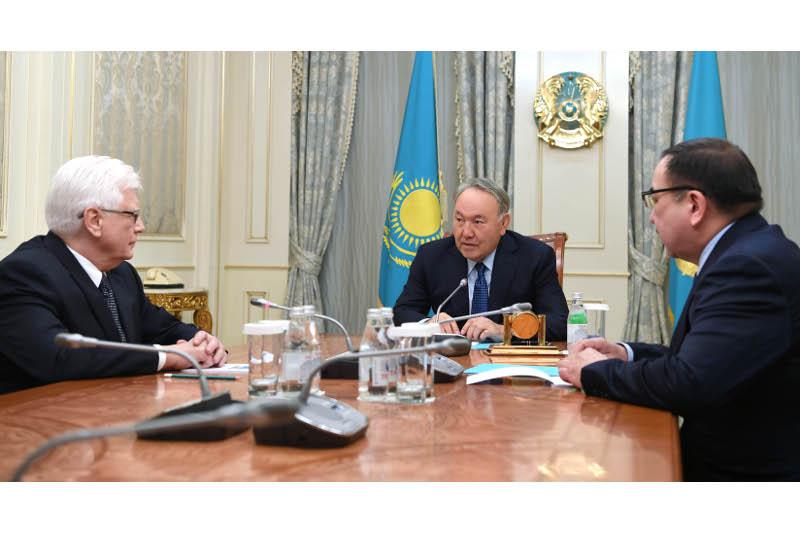 Elbasy Mıhaıl Bocharnıkovti «Dostyq» ordenimen marapattady