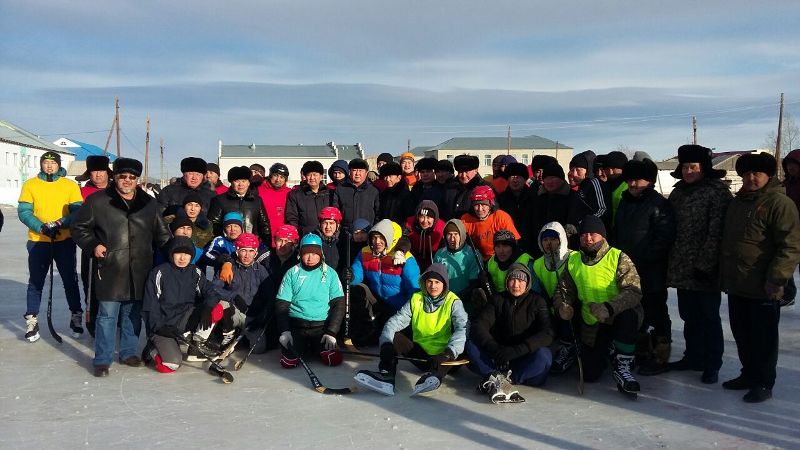 Abaı aýdanynda dopty hokkeıden jarys ótti