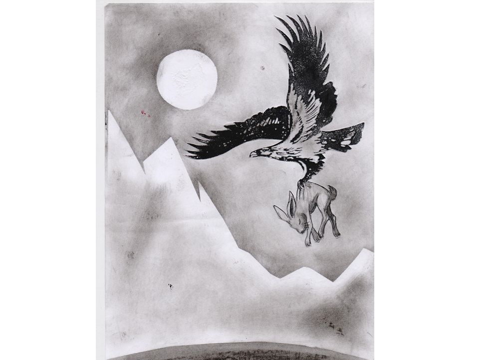 Aýyldy ashtyqtan qutqarǵan qyran