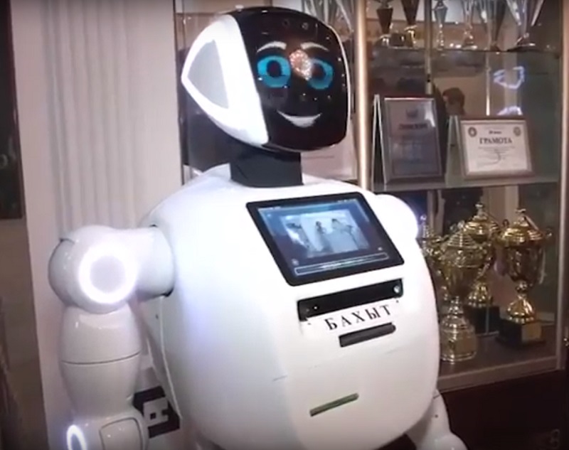 Taldyqorǵanda robot-polıseı jumysqa kiristi