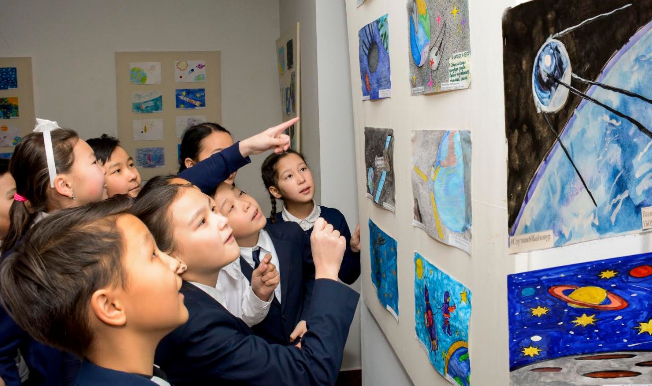 Baıqońyr – balalar kózimen