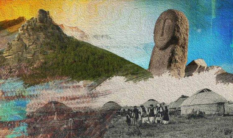 Taýǵa aınalǵan alyptar (mıfologııalyq tolǵaý)