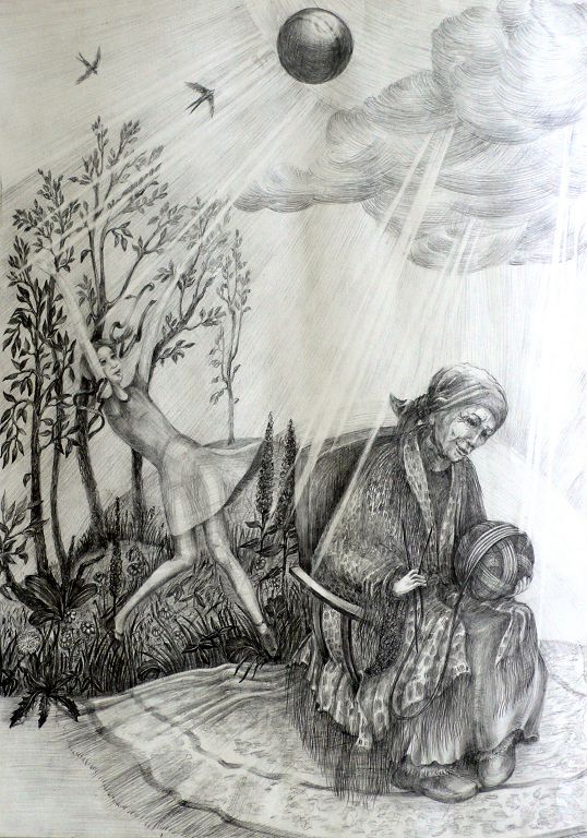 Bolashaqqa zer salǵan zerli sýretter