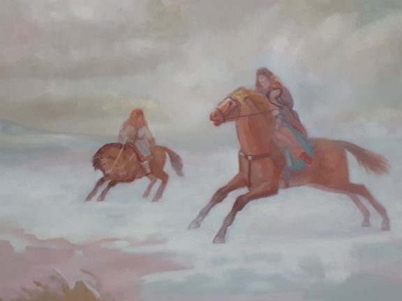 OQO-da sýretshi Muhtar Bekenovtyń jeke kórmesi ashyldy