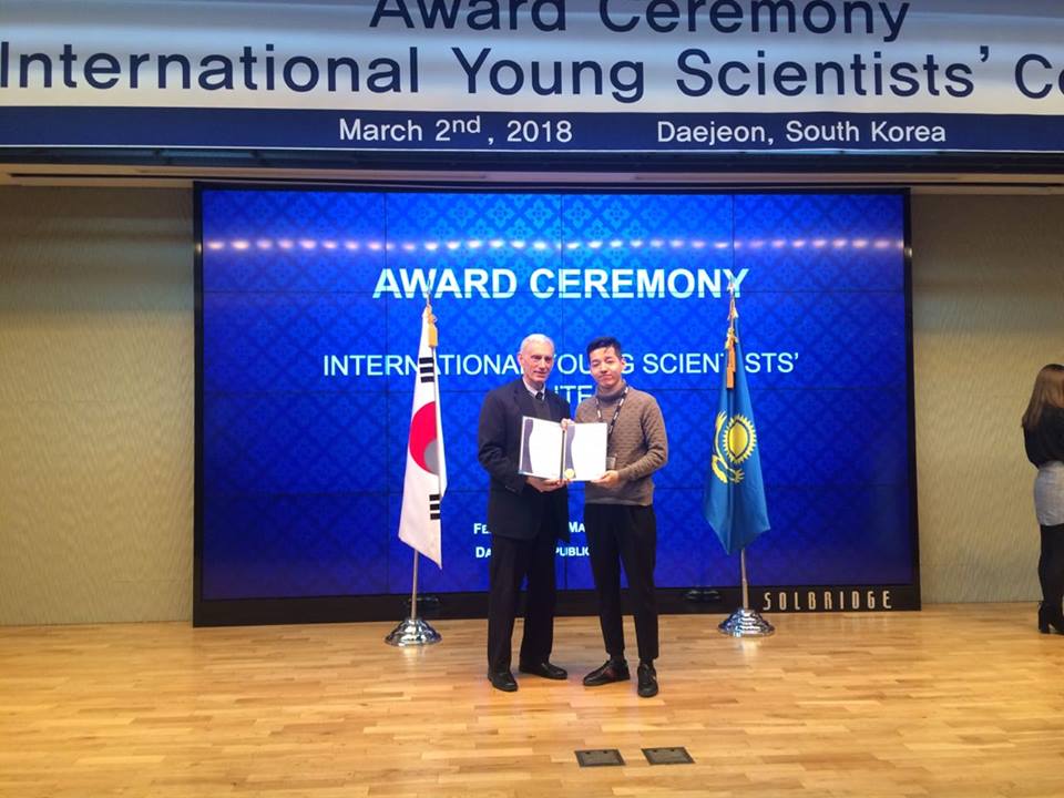 Qyzylordalyq oqýshylar halyqaralyq ǵylymı joba jarysynda top jardy