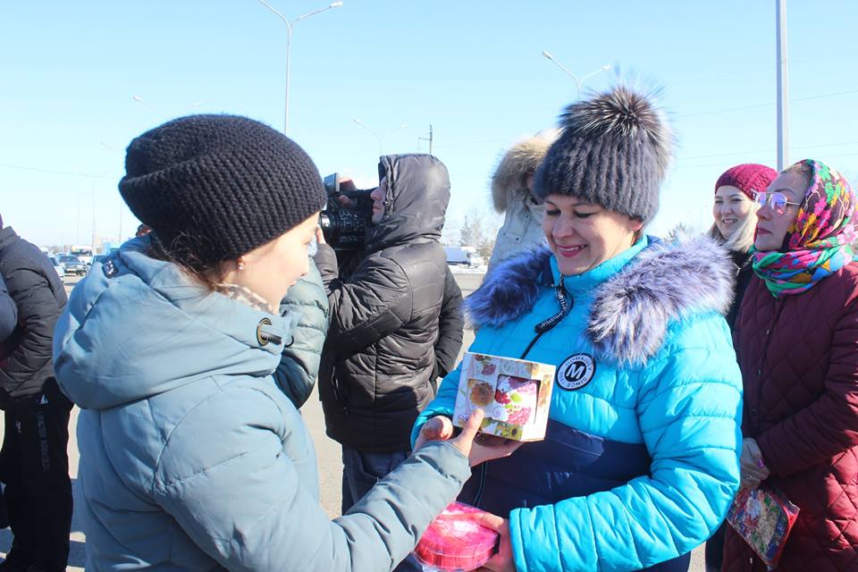 Qostanaıda áıelder avtosherýi ekinshi ret ótti