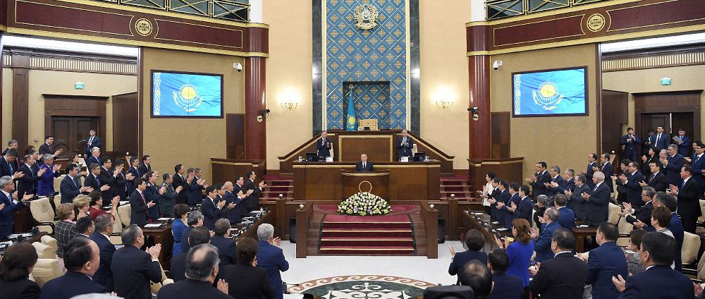 
Halyqtyń kóńilinen shyqqan, jurt kútken sóz aıtyldy
