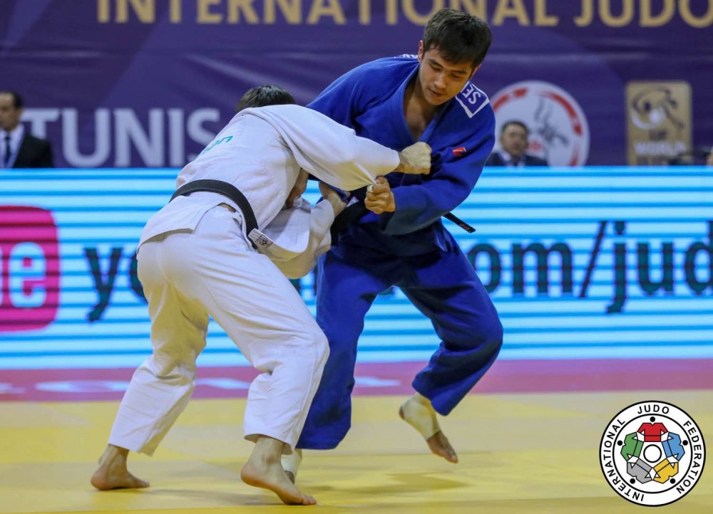 Dzıýdoshy Erlan Serikjanov - Gran Prı týrnıriniń kúmis júldegeri