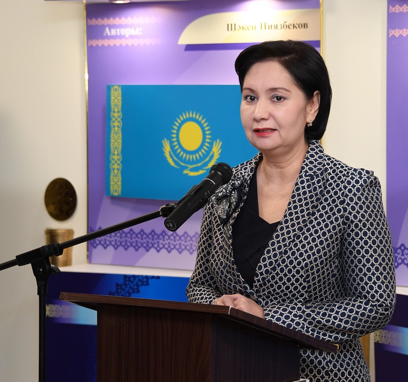 Gúlshara Ábdiqalyqova Sybaılas jemqorlyqqa qarsy kúres máseleleri jónindegi Azamattyq bastamalardyń II kongresine qatysty